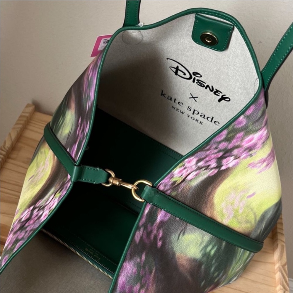 Disney X Kate Spade New York Bambi Thumper Sutton medium Tote NWT novelty - Picture 2 of 12